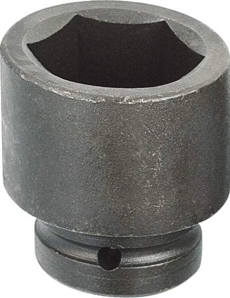 Armstrong - 1" Drive 1-3/4" Standard Impact Socket - 6 Points, 2-43/64" OAL - Benchmark Tooling