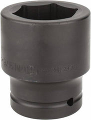 Armstrong - 1-1/2" Drive 2-9/16" Standard Impact Socket - 6 Points, 4-1/4" OAL - Benchmark Tooling