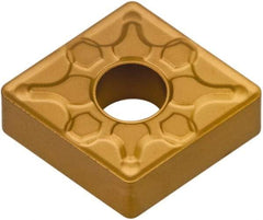 Interstate - CNMG432 IMR Grade IG125T Carbide Turning Insert - TiN/Al2O3/TiCN Finish, 80° Diamond, 1/2" Inscr Circle, 3/16" Thick, 1/32" Corner Radius - Benchmark Tooling