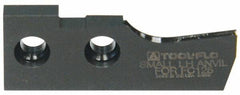 Hertel - Left Hand Cut, 1" Insert Width, Cutoff & Grooving Support Blade for Indexables - 0.812" Max Depth of Cut - Benchmark Tooling