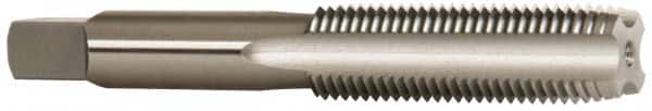OSG - M14x1.50 Metric Fine 4 Flute Bright Finish High Speed Steel Straight Flute Standard Hand Tap - Plug, Right Hand Thread, 3-19/32" OAL, 1-21/32" Thread Length, D6 Limit, Oversize - Exact Industrial Supply