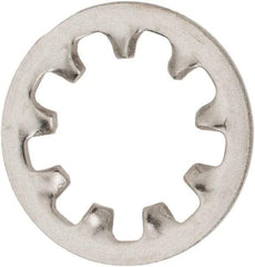 Value Collection - 3/8" Screw, 0.398" ID, Stainless Steel Internal Tooth Lock Washer - 0.692" OD, Uncoated, Grade 18-8 - Benchmark Tooling