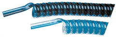 Advanced Technology Products - 6mm OD, Polyurethane Tube - Black & Clear Blue, 140 Max psi, 98 Shore A Hardness - Benchmark Tooling