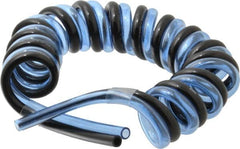 Advanced Technology Products - 1/4" ID x 3/8" OD, 5/8" Wall Thickness, Polyurethane Tube - Black & Clear Blue, 140 Max psi, 98 Shore A Hardness - Benchmark Tooling