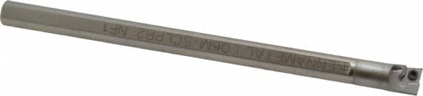 Kennametal - 0.48" Min Bore Diam, 6.059" OAL, 3/8" Shank Diam, L-SCLP Indexable Boring Bar - 0.91" Max Bore Depth, CP.. Insert, Screw Holding Method - Benchmark Tooling