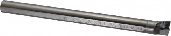 Kennametal - 0.77" Min Bore Diam, 8.012" OAL, 5/8" Shank Diam, L-SCLP Indexable Boring Bar - 1.05" Max Bore Depth, CP.. Insert, Screw Holding Method - Benchmark Tooling