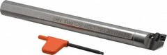 Kennametal - 0.93" Min Bore Diam, 7.96" OAL, 3/4" Shank Diam, L-SCLP Indexable Boring Bar - 1.3" Max Bore Depth, CP.. Insert, Screw Holding Method - Benchmark Tooling