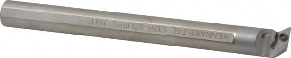 Kennametal - 0.98" Min Bore Diam, 7.96" OAL, 3/4" Shank Diam, L-SDUP Indexable Boring Bar - 1.3" Max Bore Depth, DP.. Insert, Screw Holding Method - Benchmark Tooling