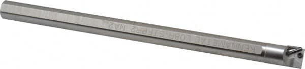 Kennametal - 0.6" Min Bore Diam, 1/2" Shank Diam, 7.928" OAL, L-STFP Indexable Boring Bar - 0.93" Max Bore Depth, TP.. Insert Style, Screw Holding Method, Heavy Metal - Benchmark Tooling