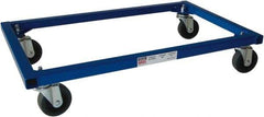 PRO-SOURCE - 400 Lb Capacity Steel Dual Purpose Dolly - 25" Long x 15" Wide x 3" High, 3" Wheels - Benchmark Tooling