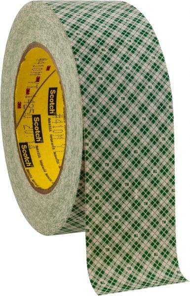 3M - 2" x 36 Yd Rubber Adhesive Double Sided Tape - 5 mil Thick, Paper Liner, Series 410M - Benchmark Tooling