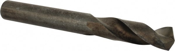 Screw Machine Length Drill Bit: 0.3579″ Dia, 130 °, Cobalt Coated, Right Hand Cut, Spiral Flute, Straight-Cylindrical Shank, Series 329
