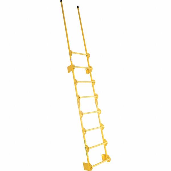 Vestil - 137-1/2" High 300 Lb Capacity 8 Step Fixed Ladder - Benchmark Tooling