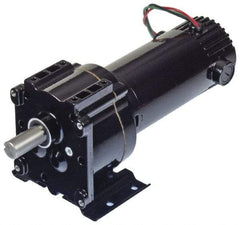 Bison Gear - 90 VDC, 121 RPM, 15:1 Gear Ratio, Parallel Gearmotor - 59 Torque, 1/8 hp, TENV Enclosure - Benchmark Tooling