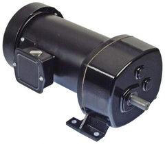 Bison Gear - 90 VDC, 20 RPM, 86.5:1 Gear Ratio, Parallel Gearmotor - 695 Torque, TENV Enclosure - Benchmark Tooling