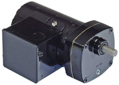 Bison Gear - 115 Volt, 8.8 RPM, 185.5:1 Gear Ratio, Parallel Gearmotor - 76 Torque, 1/80 hp, Open Enclosure - Benchmark Tooling