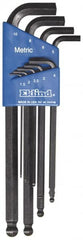 Eklind - 9 Piece L-Key Ball End Hex Key Set - Benchmark Tooling