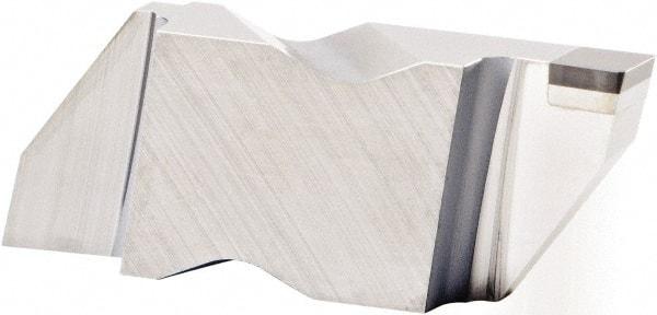 Kennametal - 3125NG EST Grade KB1630, 3.18mm Cutting Width PCBN Grooving Insert - 3.81mm Max Depth of Cut, Right Hand, 0.19mm Corner Radius, Uncoated - Benchmark Tooling