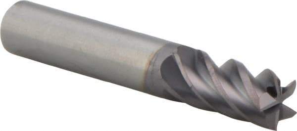 M.A. Ford - 3/8", 7/8" LOC, 3/8" Shank Diam, 2-1/2" OAL, 5 Flute, Solid Carbide Square End Mill - Single End, ALtima Finish, 38° Helix, Centercutting, Right Hand Cut, Right Hand Flute, Series 178 - Benchmark Tooling