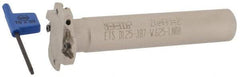 Iscar - Shank Connection, 3/16" Cutting Width, 5/16" Depth of Cut, 1-1/4" Cutter Diam, 2 Tooth Indexable Slotting Cutter - 5/8" Shank Diam, ETS-LN08 Toolholder, LNET Insert, Right Hand Cutting Direction - Benchmark Tooling