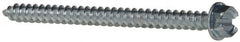 Value Collection - #12 Hex Washer Head Slotted Sheet Metal Screw - Steel, 3" Length Under Head, Grade 2 - Benchmark Tooling