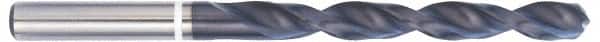 Accupro - #27 118° Cobalt Jobber Drill - TiAlN Finish, Right Hand Cut, Parabolic Flute, Straight Shank, 70mm OAL, DX Point - Benchmark Tooling