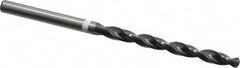 Accupro - #21 118° Cobalt Jobber Drill - TiAlN Finish, Right Hand Cut, Parabolic Flute, Straight Shank, 75mm OAL, DX Point - Benchmark Tooling