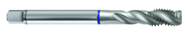 M20x1.5 6H 4-Flute PM Cobalt Blue Ring Semi-Bottoming 40 degree Spiral Flute Tap-Bright - Benchmark Tooling