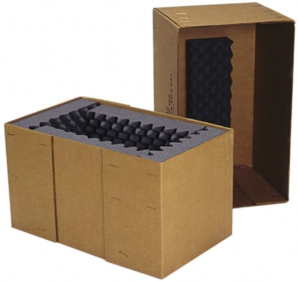 Ability One - Boxes & Crush-Proof Mailers; Type: Telescoping Box ; Width (Inch): 12 ; Length (Inch): 32 ; Height (Inch): 14 - Exact Industrial Supply