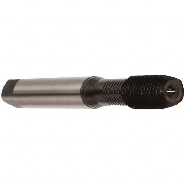 Emuge - M2.5x0.45 Metric 6HX Modified Bottoming Thread Forming Tap - Cobalt, Nitride Finish, 50mm OAL, 9mm Thread Length, Right Hand Thread, Series Druck - Benchmark Tooling
