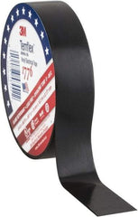 3M - 3/4" x 60', Black Vinyl Electrical Tape - 7 mil Thick, 17 Lb./Inch Tensile Strength - Benchmark Tooling