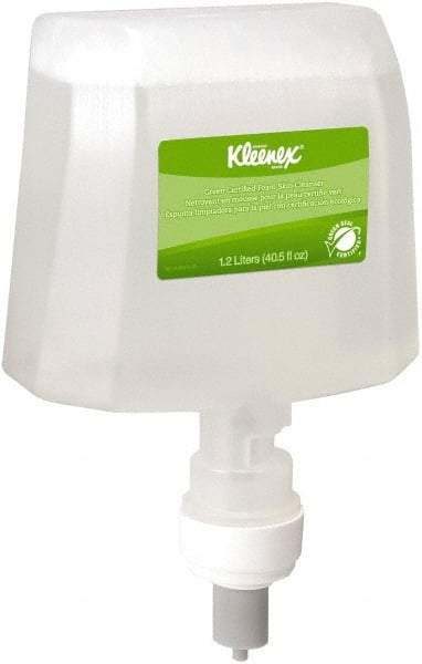 Kleenex - 1,200 mL Dispenser Refill Foam Soap - White, Fragrance Free Scent - Benchmark Tooling