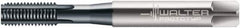 Walter-Prototyp - M4x0.70 Metric 6HX 3 Flute TiCN Finish Powdered Metal Straight Flute Machine Tap - Bottoming, Right Hand Thread, 63mm OAL, 12mm Thread Length, Oversize - Exact Industrial Supply