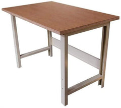 Value Collection - 48 Wide x 30" Deep x 33" High, Hardboard Workbench - Comfort Edge - Benchmark Tooling