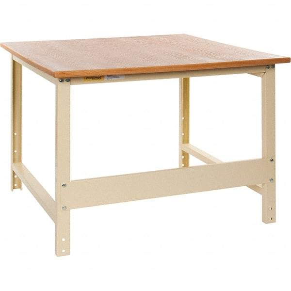 Value Collection - 48 Wide x 48" Deep x 33" High, Hardboard Workbench - Comfort Edge - Benchmark Tooling