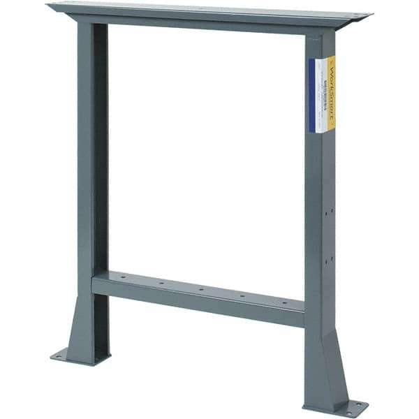 Value Collection - Workbench & Workstation Flared Fixed Leg - 32" High, Use with Workbenches - Benchmark Tooling