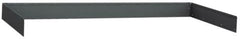 Value Collection - Workbench & Workstation Back & End Stop - 30" Deep, 3" High, Use with Workbenches - Benchmark Tooling