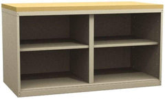 Value Collection - Cabinet Bench - Maple Top, Tan, 60" Wide x 34" High - Benchmark Tooling