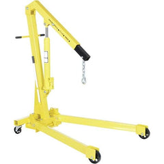 Vestil - 2,000 Lb Load Capacity, Steel Shop Crane - 3' 29/32" Span - Benchmark Tooling
