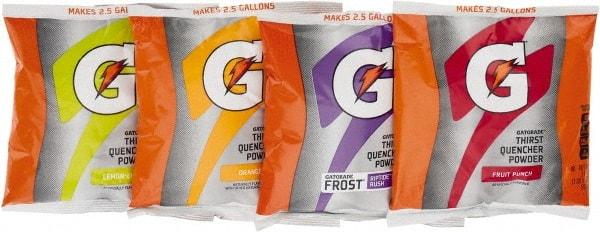 Gatorade - 21 oz Pack Assorted Flavors Activity Drink - Powdered, Yields 2.5 Gal - Benchmark Tooling