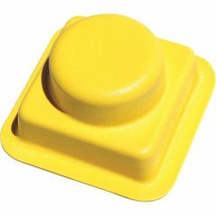 Made in USA - Flame Retardent ABS Housing Plastic Bearing Flange Mount - 3-1/4" Wide x 3-7/16" Outside Diam - Benchmark Tooling