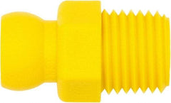 Loc-Line - 1/4" Hose ID, Male to Female Coolant Hose Connector - 1/4" NPT, For Loc-Line Modular Hose Systems - Benchmark Tooling