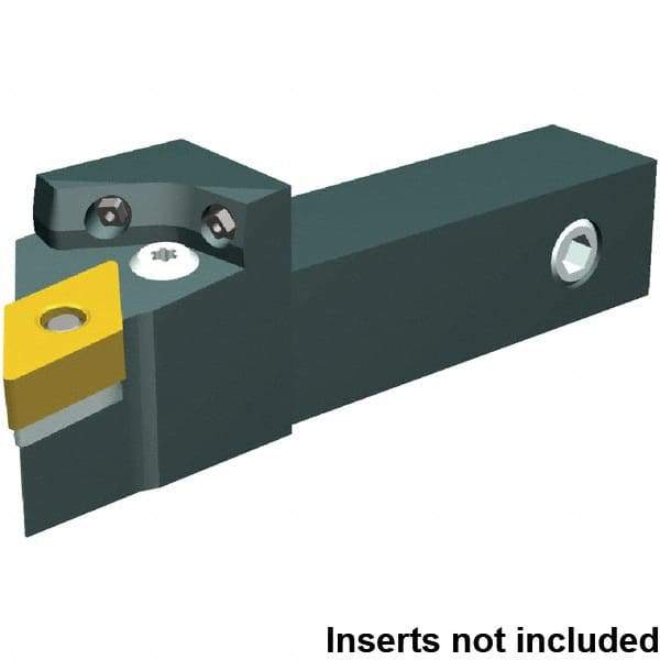 Kennametal - PDJN, Right Hand Cut, 93° Lead Angle, 25mm Shank Height x 25mm Shank Width, Negative Rake Indexable Turning Toolholder - 108mm OAL, DNMA 1104.. Insert Compatibility, Series Kenlever - Benchmark Tooling