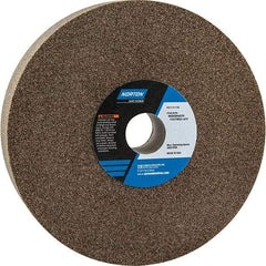 Norton - 8" Diam x 1-1/4" Hole x 1" Thick, M Hardness, 60 Grit Surface Grinding Wheel - Aluminum Oxide, Type 1, Medium Grade, 3,600 Max RPM - Benchmark Tooling