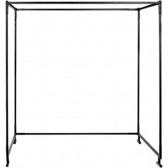 Steiner - 6' High x 6' Wide, Black Welding Screen Frame - Use with Protect-O-Screen HD Welding Booth - Benchmark Tooling