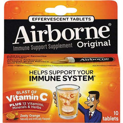 Airborne - Orange Flavor Immune Support Tablets - Vitamins/Supplements - Benchmark Tooling