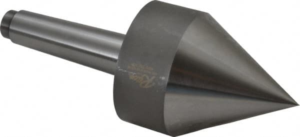 Riten - MT4 Taper Shank, Live Center - 3-1/2" Point Diam, 4-15/16" Point Len, 1,500 Lb Max Workpc, Pipe Nose Point - Benchmark Tooling