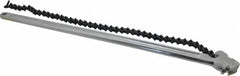 Crescent - 6" Max Pipe Capacity, 23" Long, Chain Wrench - 5-1/2" Actual OD, 24" Handle Length - Benchmark Tooling