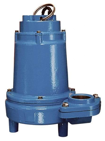 Little Giant Pumps - 1/2 hp, 12.5 Amp Rating, 115 Volts, Nonautomatic Operation, Effluent Pump - 1 Phase, Cast Iron Housing - Benchmark Tooling