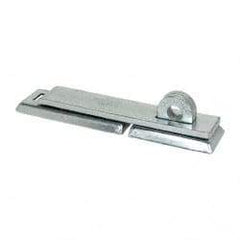 American Lock - 1-5/8" Long x 7-1/4" Wide, Straight Hasp - Hardened Steel - Benchmark Tooling
